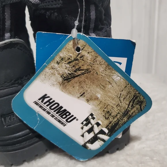 NEW Baby Khombu Snow Boots Size 7M Black and Silver Kids' Snow Boots - Picture 7 of 11